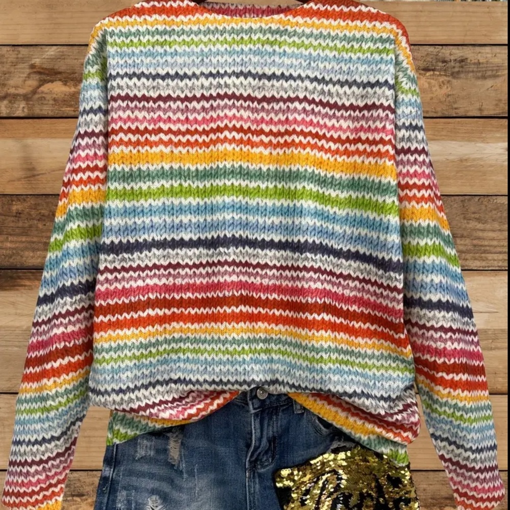 Rainbow sweater